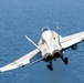 F/A-18C Hornet launches from USS George H.W. Bush