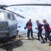 USS Sterett air crew firefighting exercise