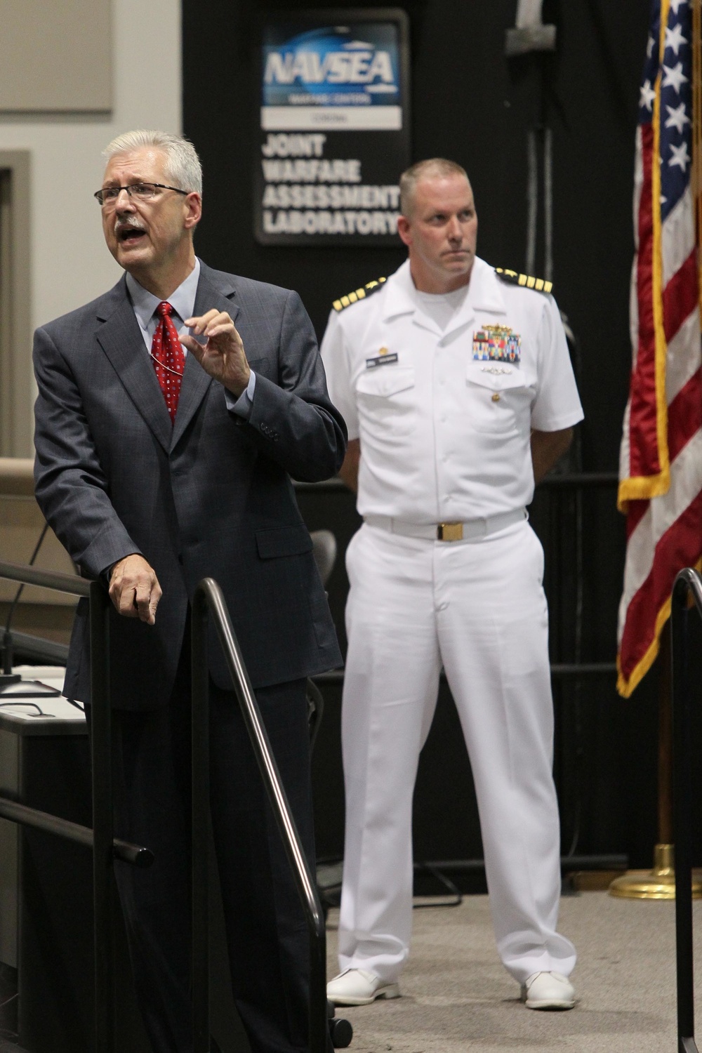 Governor's Military Council visits Navy warfare center as part of effort to determine military's impact on California