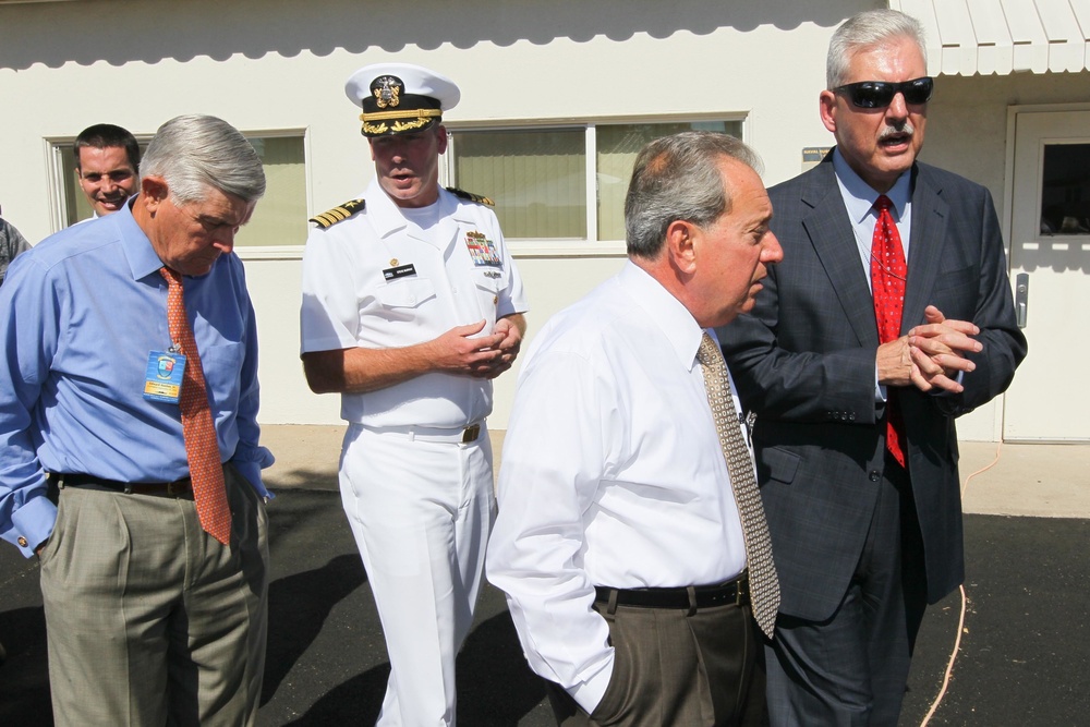 Governor's Military Council visits Navy warfare center as part of effort to determine military's impact on California