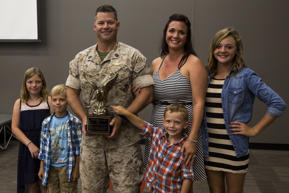 Recon Marines receive leadership awards