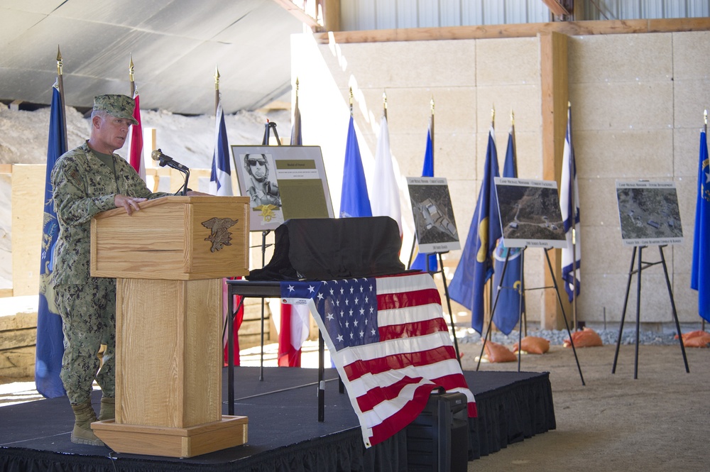 Camp Michael Monsoor dedication ceremony