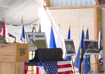 Camp Michael Monsoor dedication ceremony