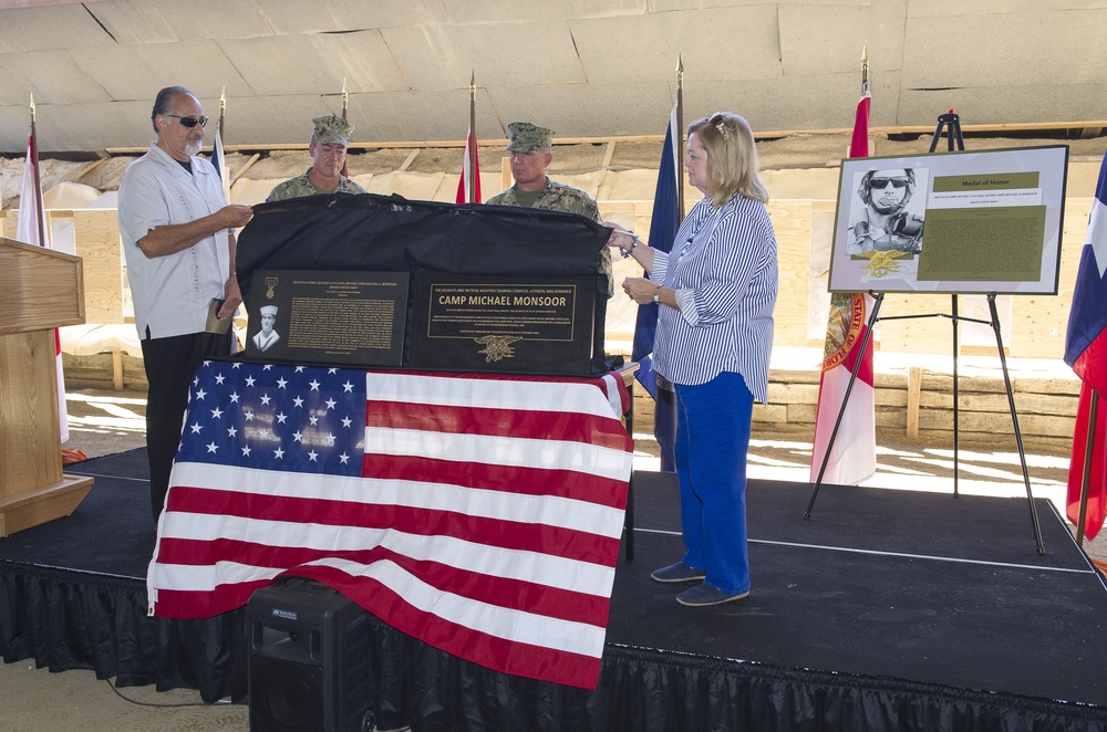 Camp Michael Monsoor dedication ceremony