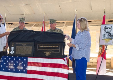 Camp Michael Monsoor dedication ceremony