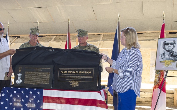 Camp Michael Monsoor dedication ceremony