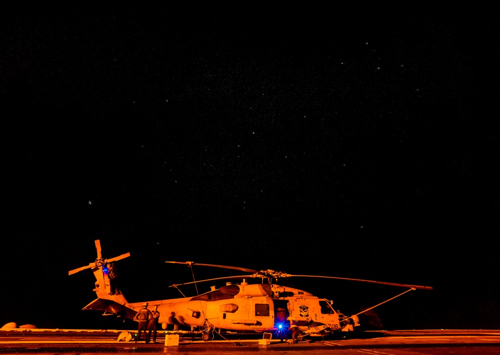 USS George Washington flight deck operations