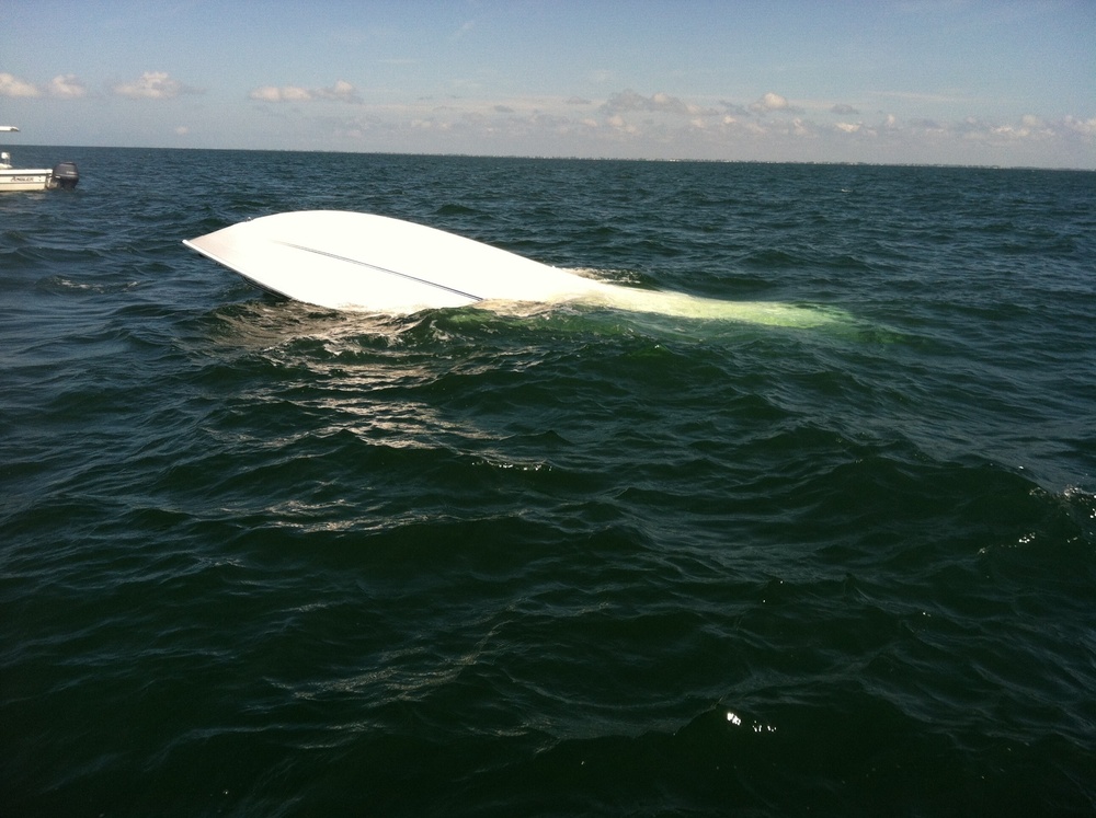 Coast Guard assists partner agencies after boat capsizes