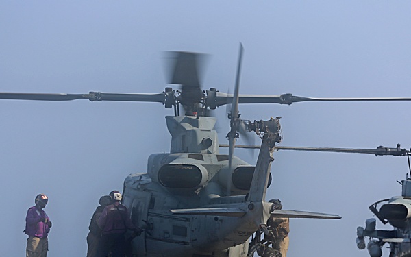 USS Bataan passes through Strait of Hormuz