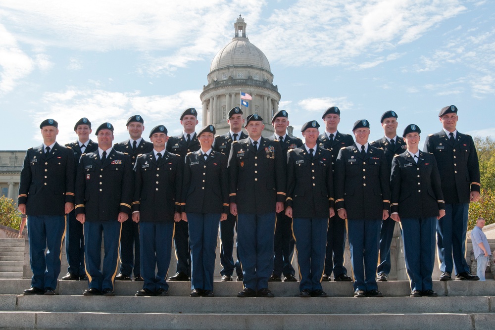 Kentucky Guard honors newest officers, warrant officers