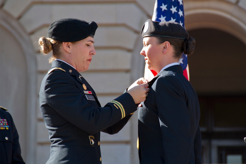 Female Soldier, trooper expands service to Commonwealth