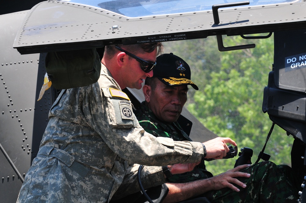 Garuda Shield 2014: Army Pacific Commanding General, Gen. Vincent K. Brooks visit