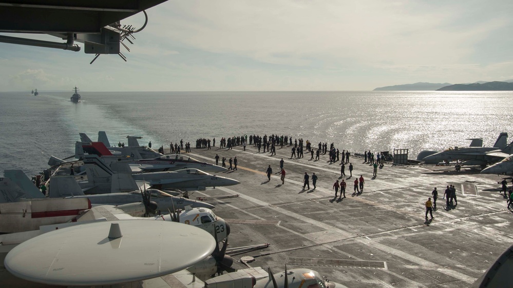 USS Carl Vinson activity