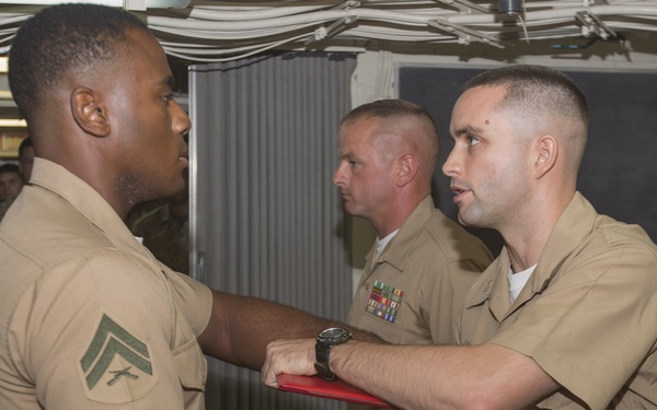 Mesa Verde corporal course graduate 28 Marines