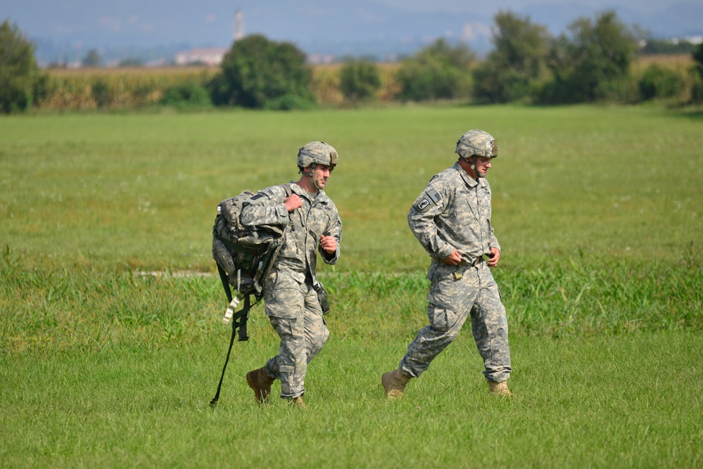 Jump Training 173rd Airborne Brigade, Juliet Drop Zone