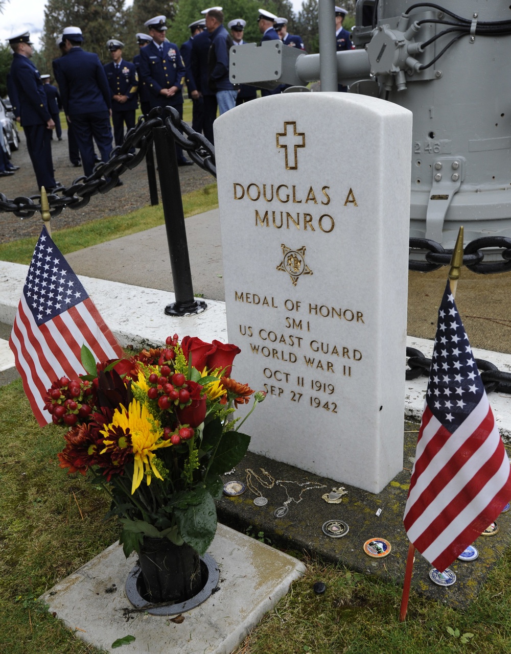 Douglas Munro memorial ceremony