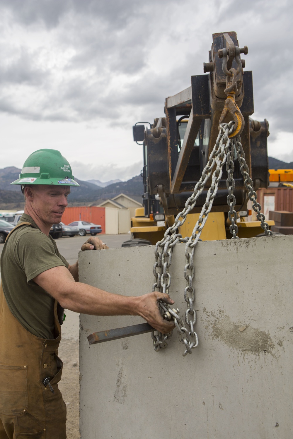 CLB-6 Marines assist construction at Mountain Warfare Training Center