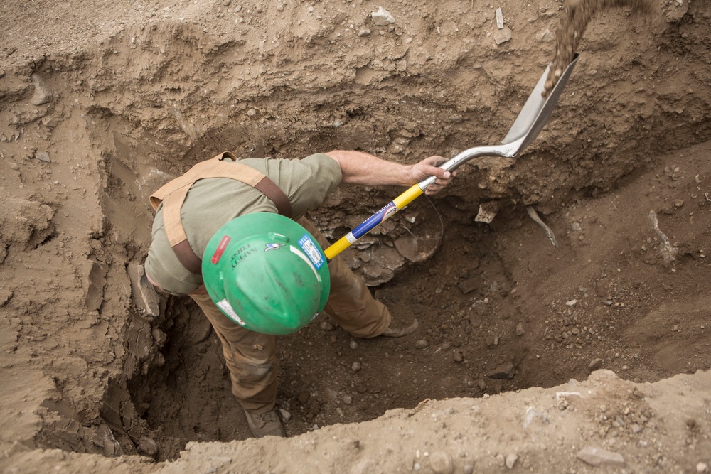 CLB-6 Marines assist construction at Mountain Warfare Training Center