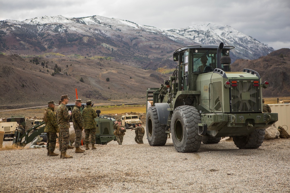 CLB-6 Marines establish Command Operations Center at Mountain Warfare Training Center