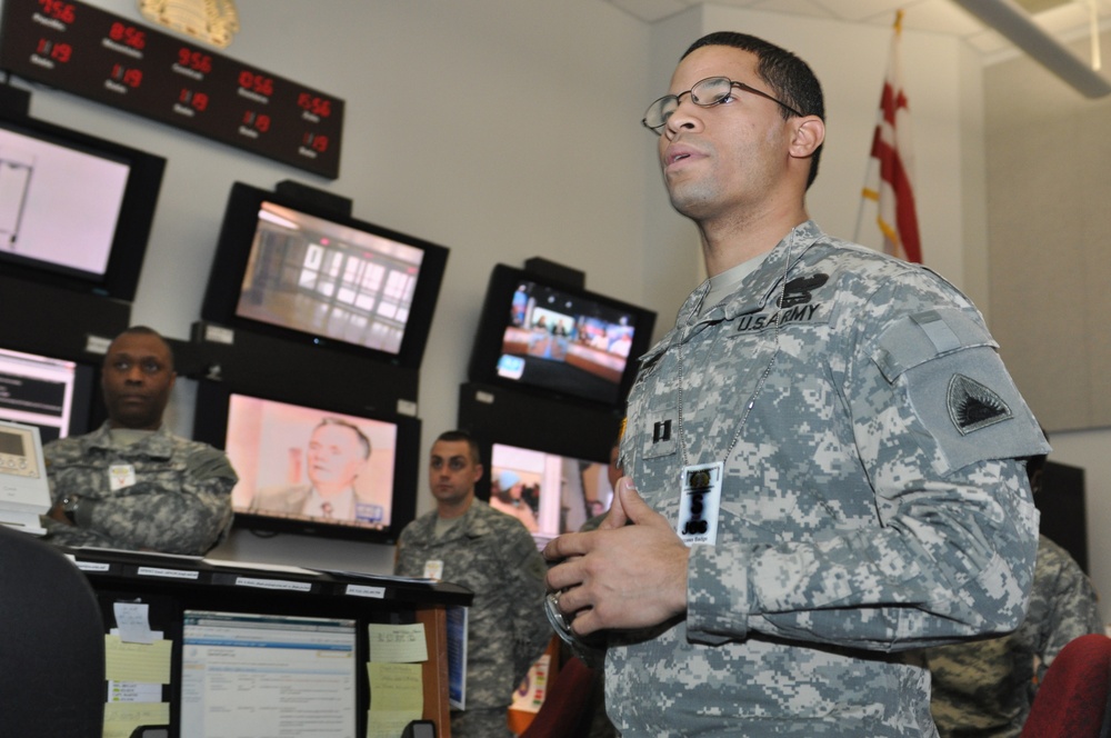 Change of command ceremony