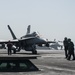 USS George HW Bush is supporting maritime security operations and theater security cooperation efforts in the US 5th Fleet area of responsibility