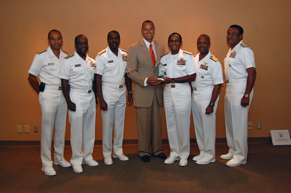 Capt. Charles L. Tompkins African American Diversity Champion Award presented to Carl M. Mack