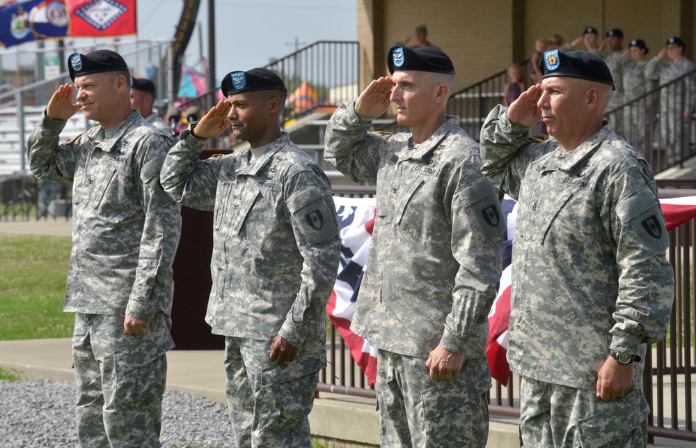 86th Combat Support Hospital change of command ceremony