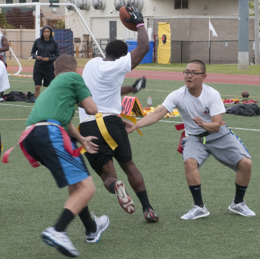 Captain's Cup flag football tournament