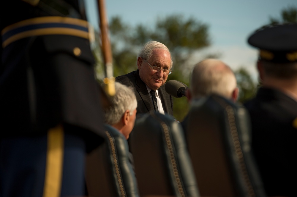 Armed forces farewell tribute in honor of Carl Levin and Howard McKeon