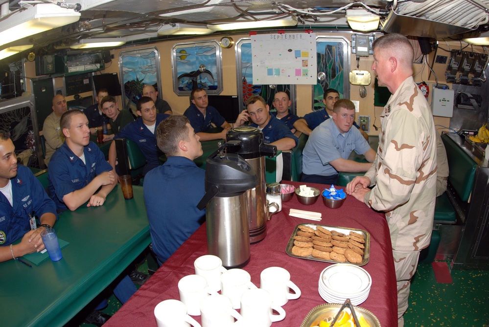 MCPON visit