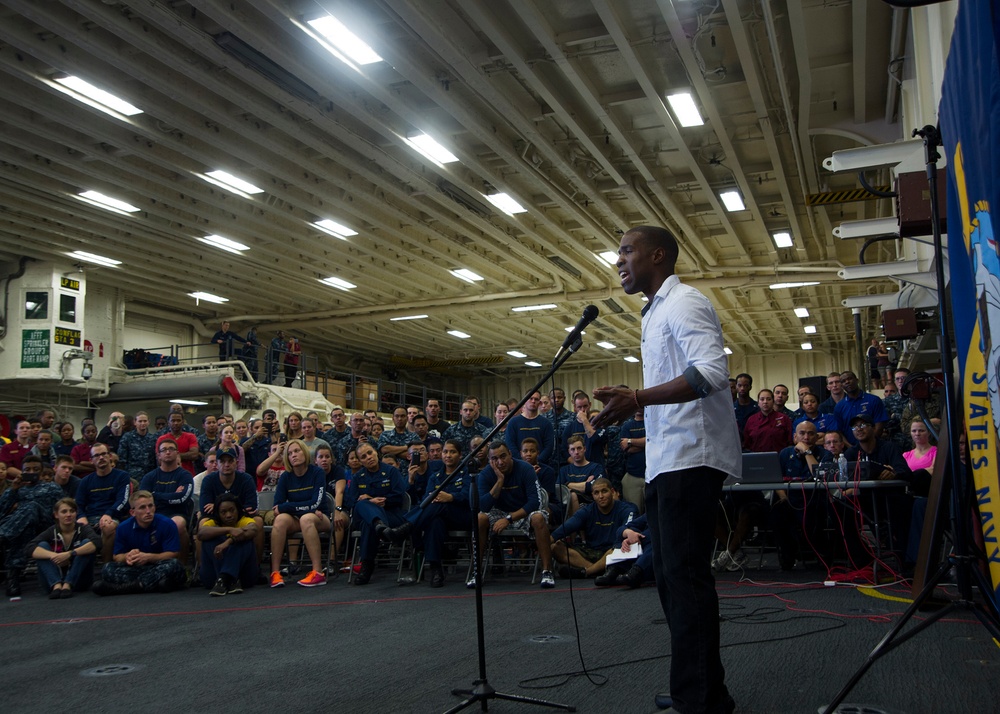 USS America visits the Americas