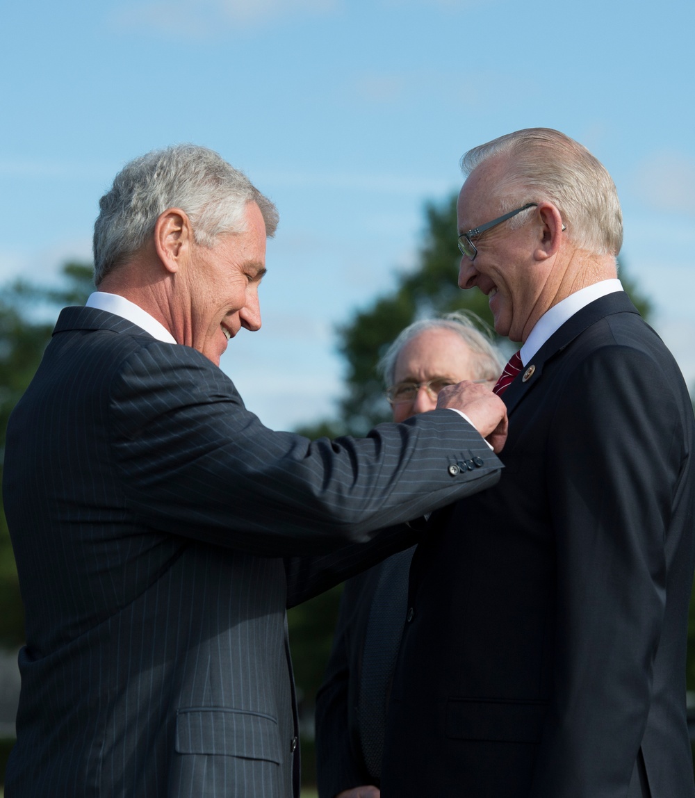 DOD holds farewell for HASC, SASC chairmen
