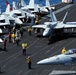 USS George H.W. Bush flight deck operations