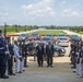 Chuck Hagel hosts an honor cordon for Greece's Minister of Defense