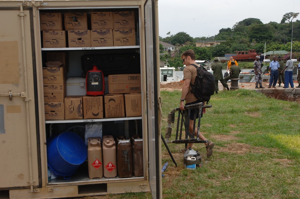 Uganda plane search