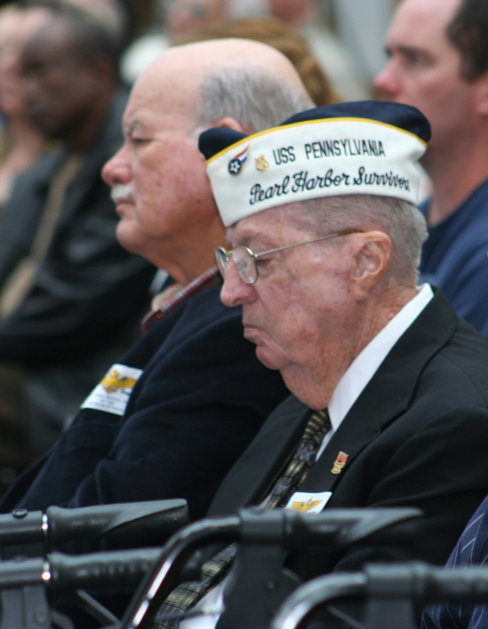 Rear Adm. Joseph Kilkenny gives address at annual Pearl Harbor Remembrance ceremony