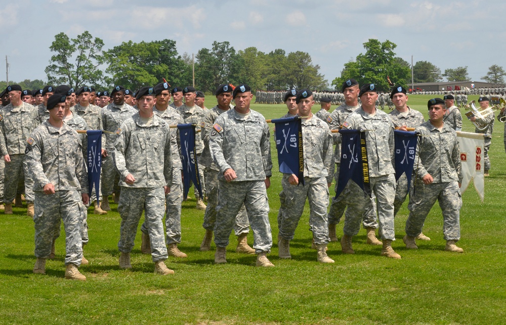 Change of command ceremony