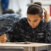 USS Harry S. Truman sailor takes advancement exam