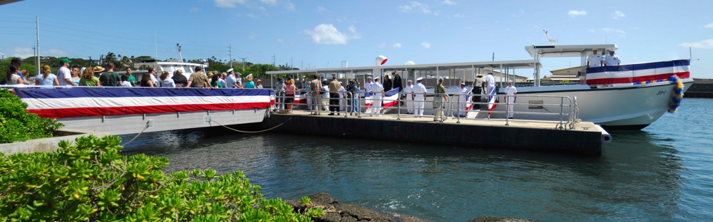 First USS Arizona memorial biodiesel ferry boat