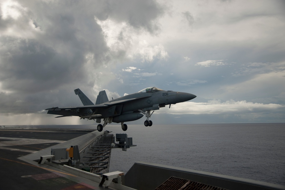 USS George Washington activity