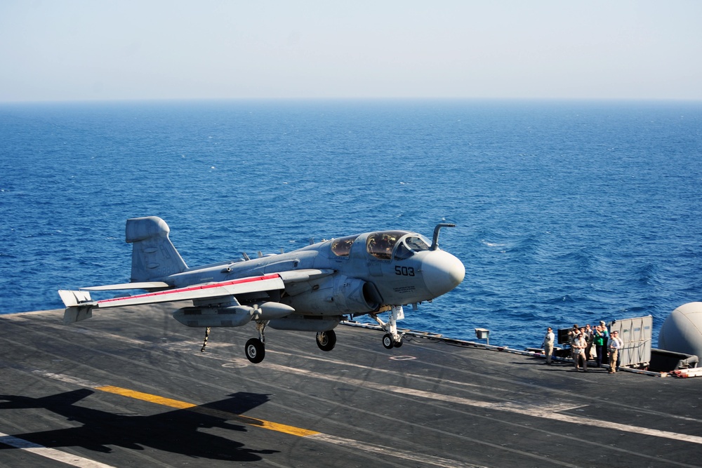 USS George H.W. Bush activity