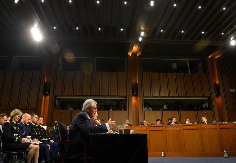 Hagel and Dempsey testify about Iraq and Syria