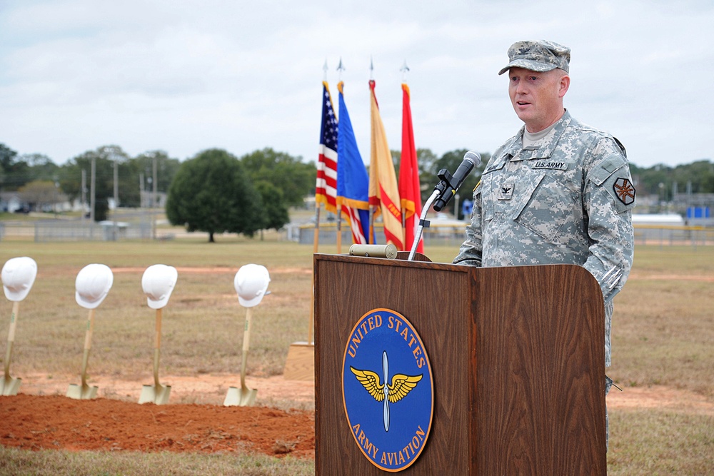 Commissary groundbreaking ceremony