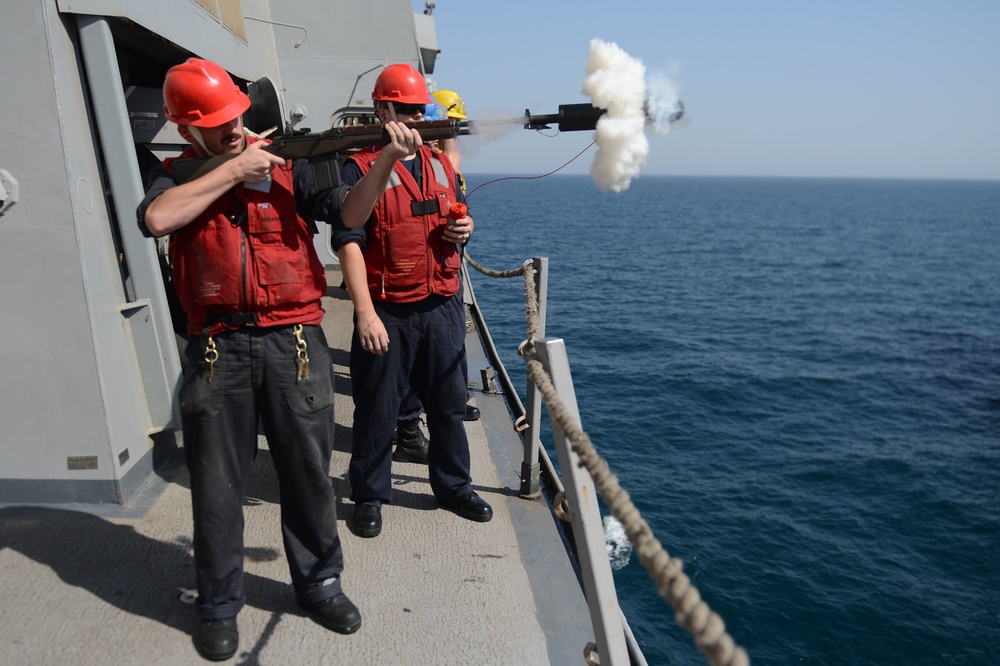 USS Mesa Verde replenishment