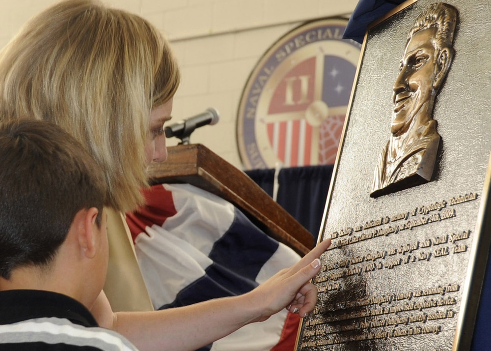 Building dedication ceremony