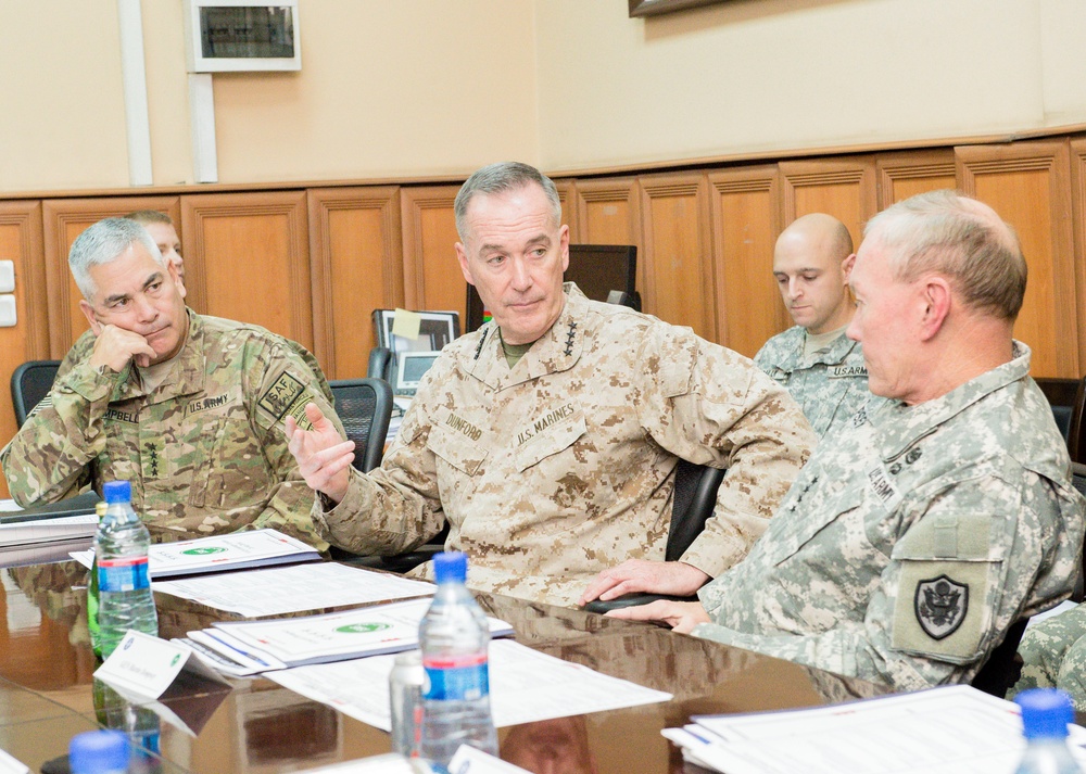 Chairman of the Joint Chiefs of Staff visits Kabul, Afghanistan