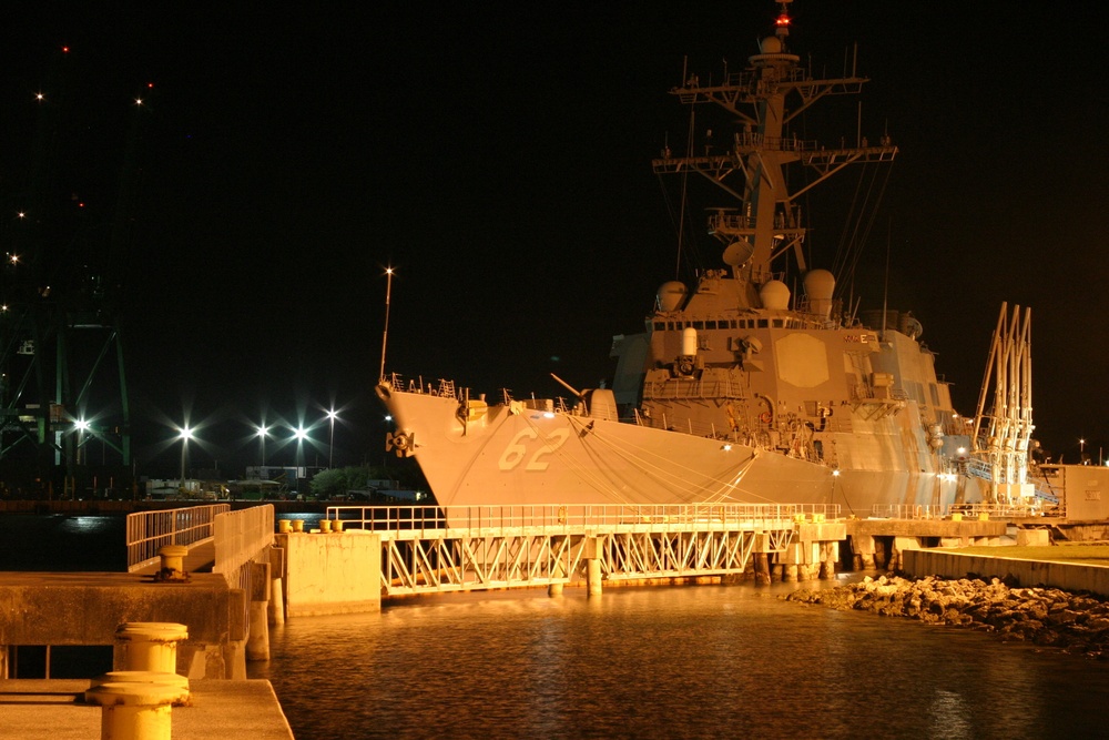 USS Fitzgerald operations