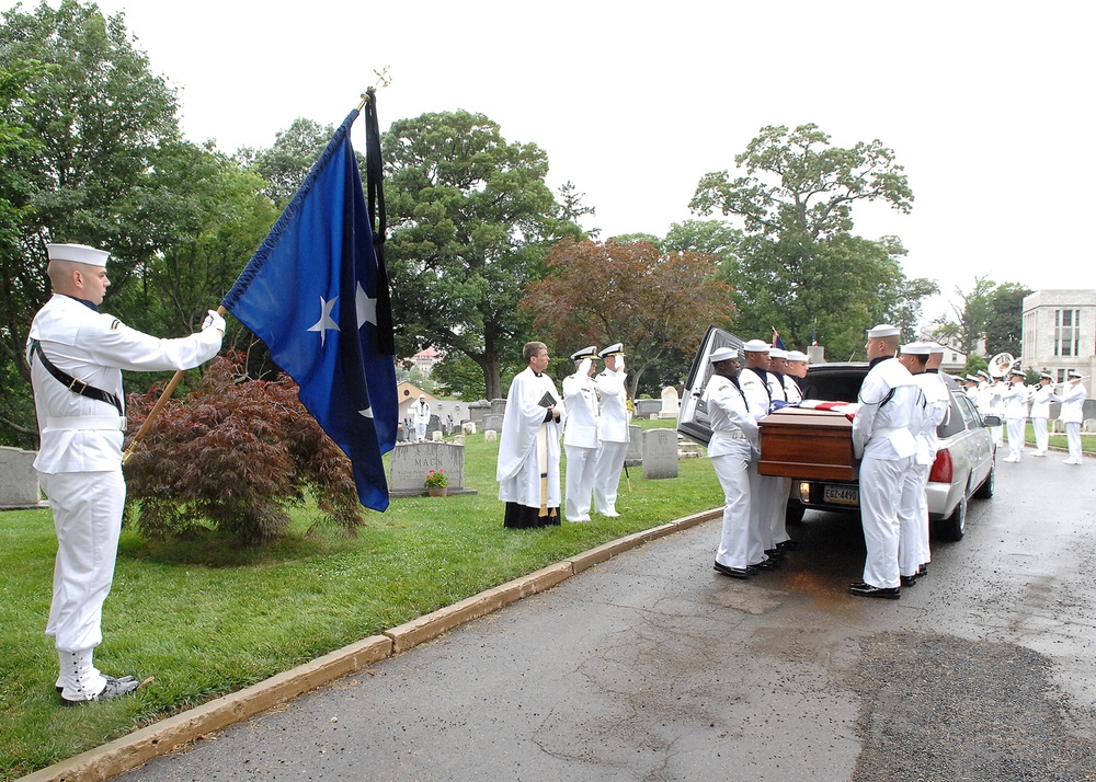 Calvert's funeral