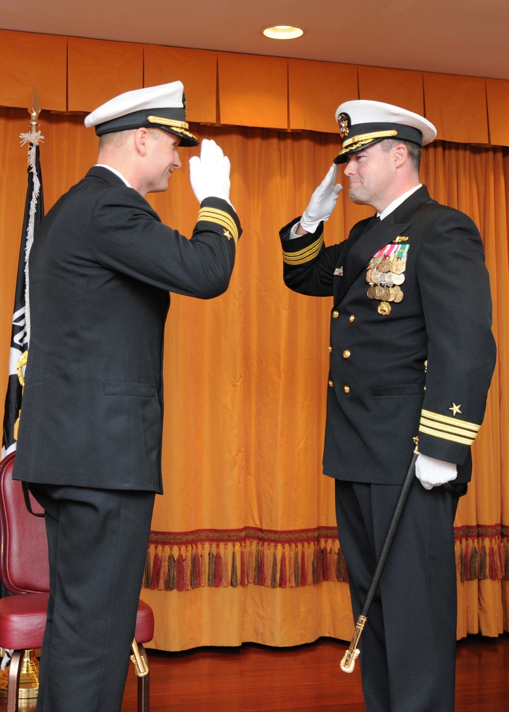 Change of command ceremony