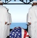USS Bataan burial at sea
